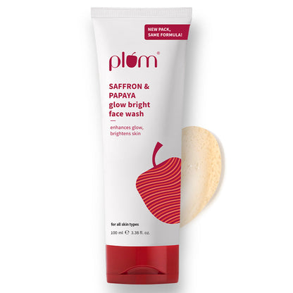 Saffron & Papaya Glow Bright Face Wash