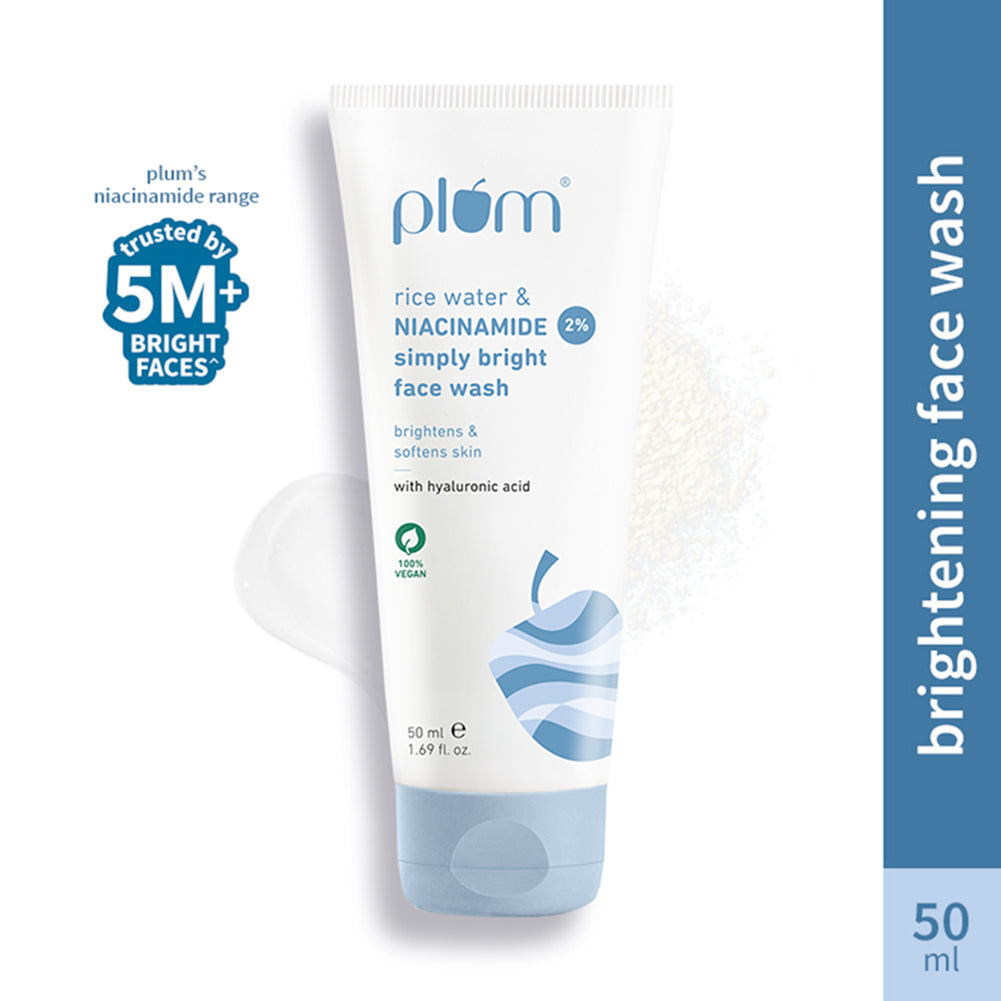 2% Niacinamide & Rice Water Simply Bright Face Wash