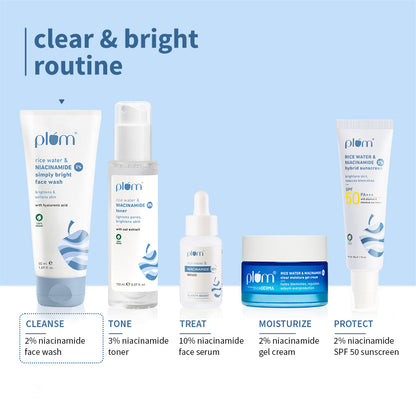 2% Niacinamide & Rice Water Simply Bright Face Wash