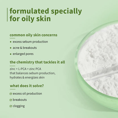 Green Tea & Zinc Super-Matte SPF 50 Sunscreen Gel for Oily Skin