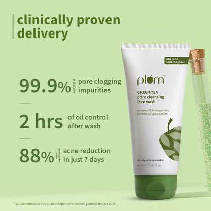 Green Tea Pore Cleansing Face Wash