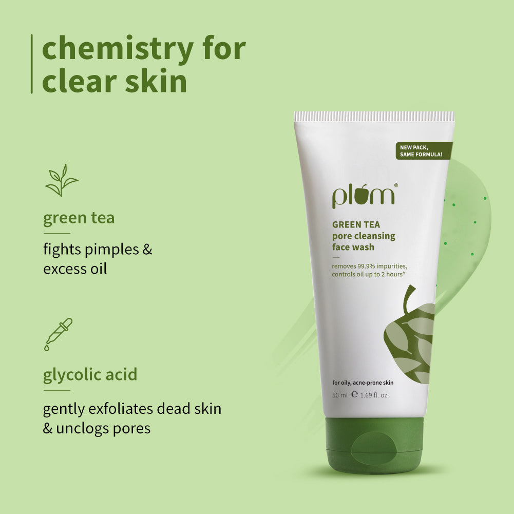 Green Tea Pore Cleansing Face Wash