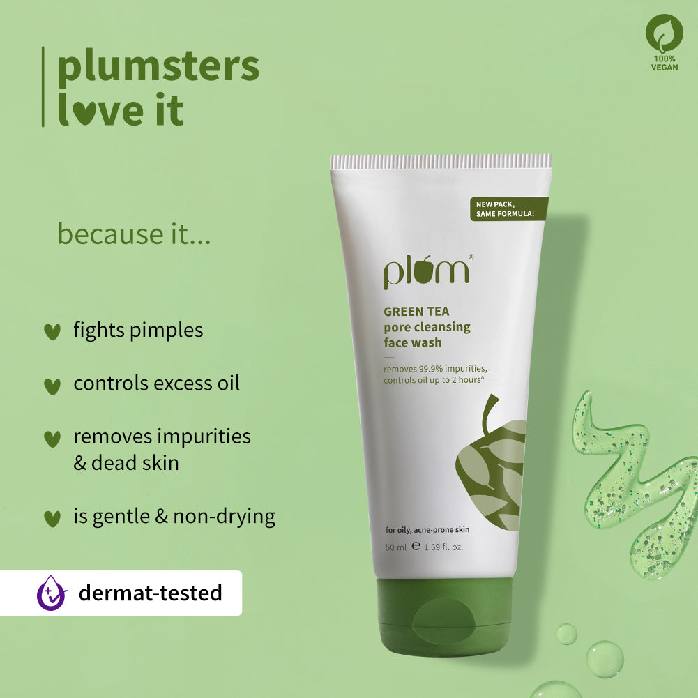 Green Tea Pore Cleansing Face Wash