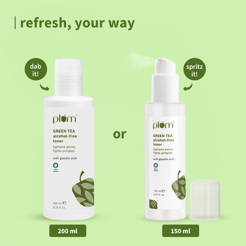 Green Tea Alcohol-Free, Pore Tightening Face Toner