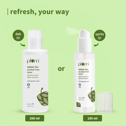 Green Tea Alcohol-Free, Pore Tightening Face Toner