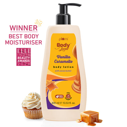 Vanilla Caramello Body Lotion by Plum BodyLovin'