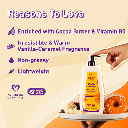 Vanilla Caramello Body Lotion by Plum BodyLovin'