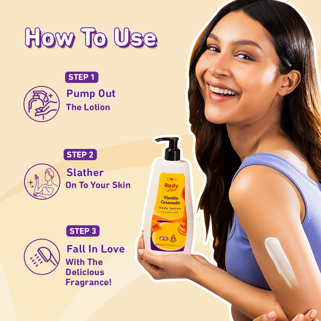 Vanilla Caramello Body Lotion by Plum BodyLovin'